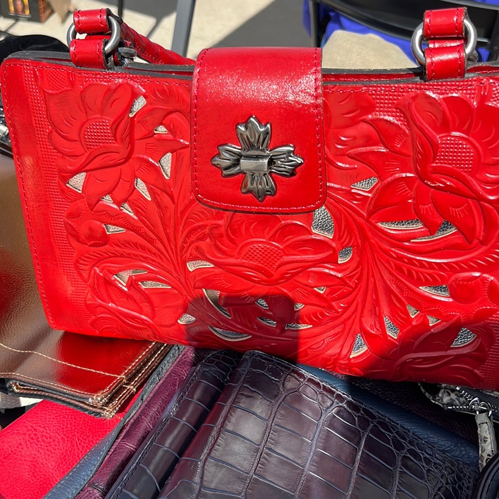 COPY - Beautiful Red Patricia Nash handbag